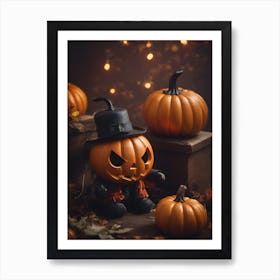 Pumpkin Cute Póster