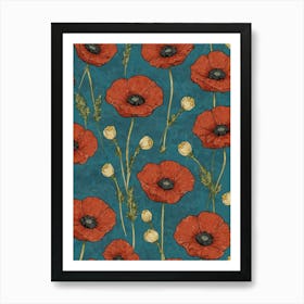 Poppies Art Print