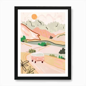 Pastel Journey Art Print