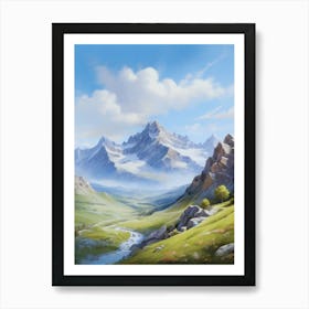 Mountain Landscape 2 Art Print