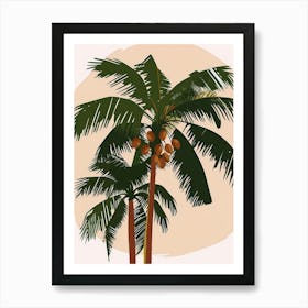 Palm Tree 64 Art Print