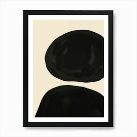 Black And White 3 Art Print