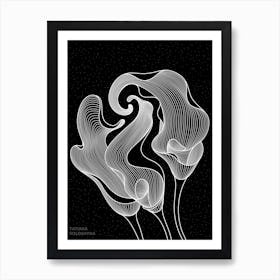 Calla Flowers Art Print