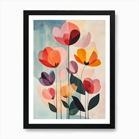 Flowers Canvas Print 7 Art Print