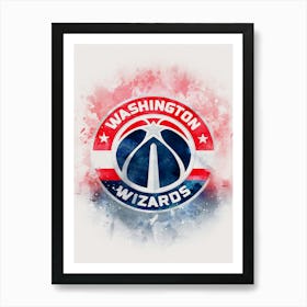 Washington Wizards 4 Art Print