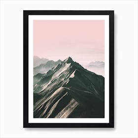 Pink Horizon Art Print
