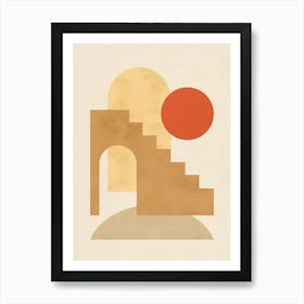 Geometry and architecture 8 Art Print