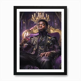 Black Panther 3 Art Print