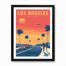 Los Angeles California United States Art Print