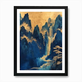 Asian Landscape Painting 1 Art Print