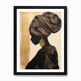 Afro-American Woman 1 Art Print