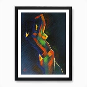 Cubist Expressionism - 08-09-20 Art Print