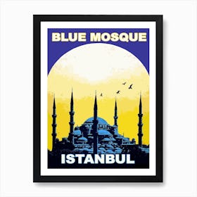 Blue Mosque, Turkey Art Print