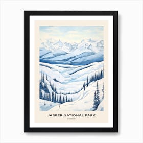 Jasper National Park Canada 2 Poster Art Print