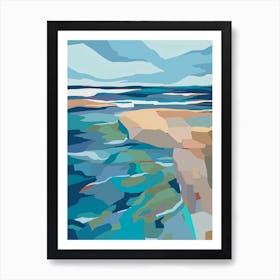 Blue View Art Print