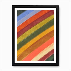 Watercolor Rainbow Art Print