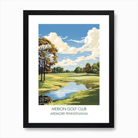 Merion Golf Club (East Course)   Ardmore Pennsylvania 4 Art Print