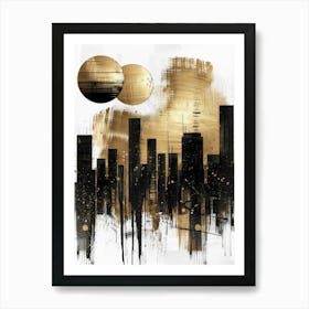 Cityscape Canvas Art Art Print