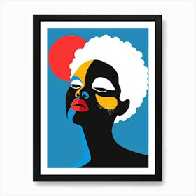 African Woman 104 Art Print