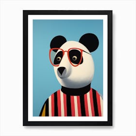 Little Panda 1 Wearing Sunglasses Poster