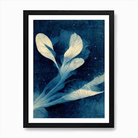 Indigo Night Art Print