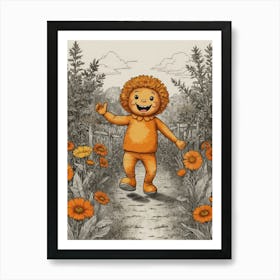 Lion, The Witch And The Wardrobe Art Print