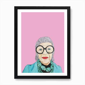 Iris Apfel Art Print