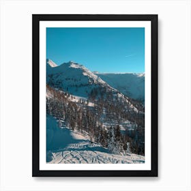 Winter In Austria Art Print