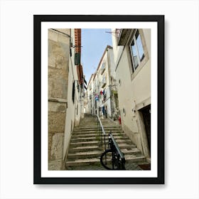 Stairs In Lisbon 1 Art Print