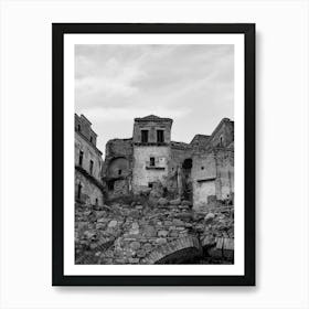 Ruins Of A City Art Print