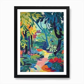 Royal Botanical Gardens, United Kingdom, Painting 2 Art Print