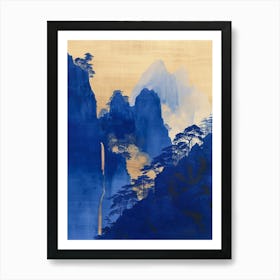 Chinese Mountains 46 Art Print