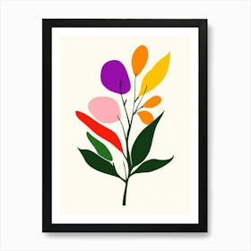 Colorful Flower 1 Art Print