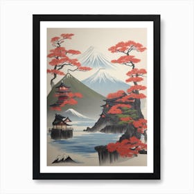 Japanese Nature Painting Art Print