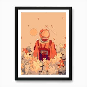 Space Traveller Art Print