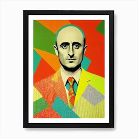 Mark Strong Colourful Pop Movies Art Movies Art Print