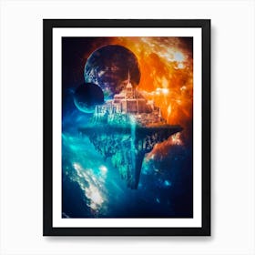 Castle Rock Floating Art Print