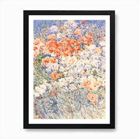 Poppies In The Meadow Art Print