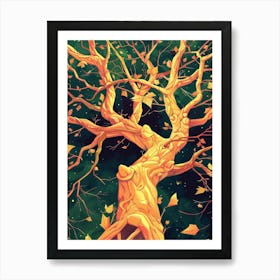 Autumn Tree 15 Art Print