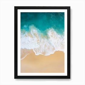 Beach Sand And Waves 3 Art Print