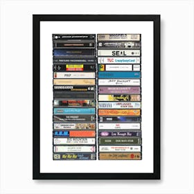 1994 Music - Cassette Print - Born in '94 Art Print