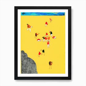 Beach Art Print