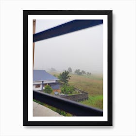 Foggy Morning Art Print