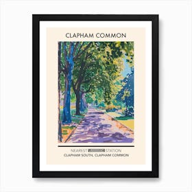 Clapham Common London Parks Garden 4 Art Print