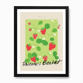 Tokyo Farmer S Basket Art Print