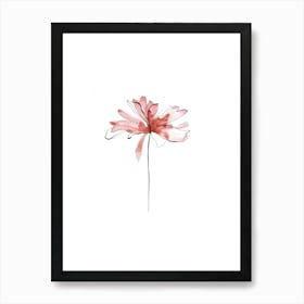 Pink Flower 1 Art Print