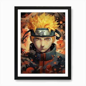 Naruto 7 Art Print