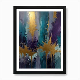 Abstract Painting 17 Art Print