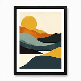 Alexey Hrom Scandinavian Simplicity A Poster Featuring A Minima 21581324 74fc 41f3 Ac64 9056e90563e3 Gigapixel Art Scale 4 00x Art Print