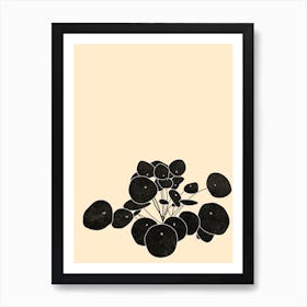 Chinese Money Plant Art Print